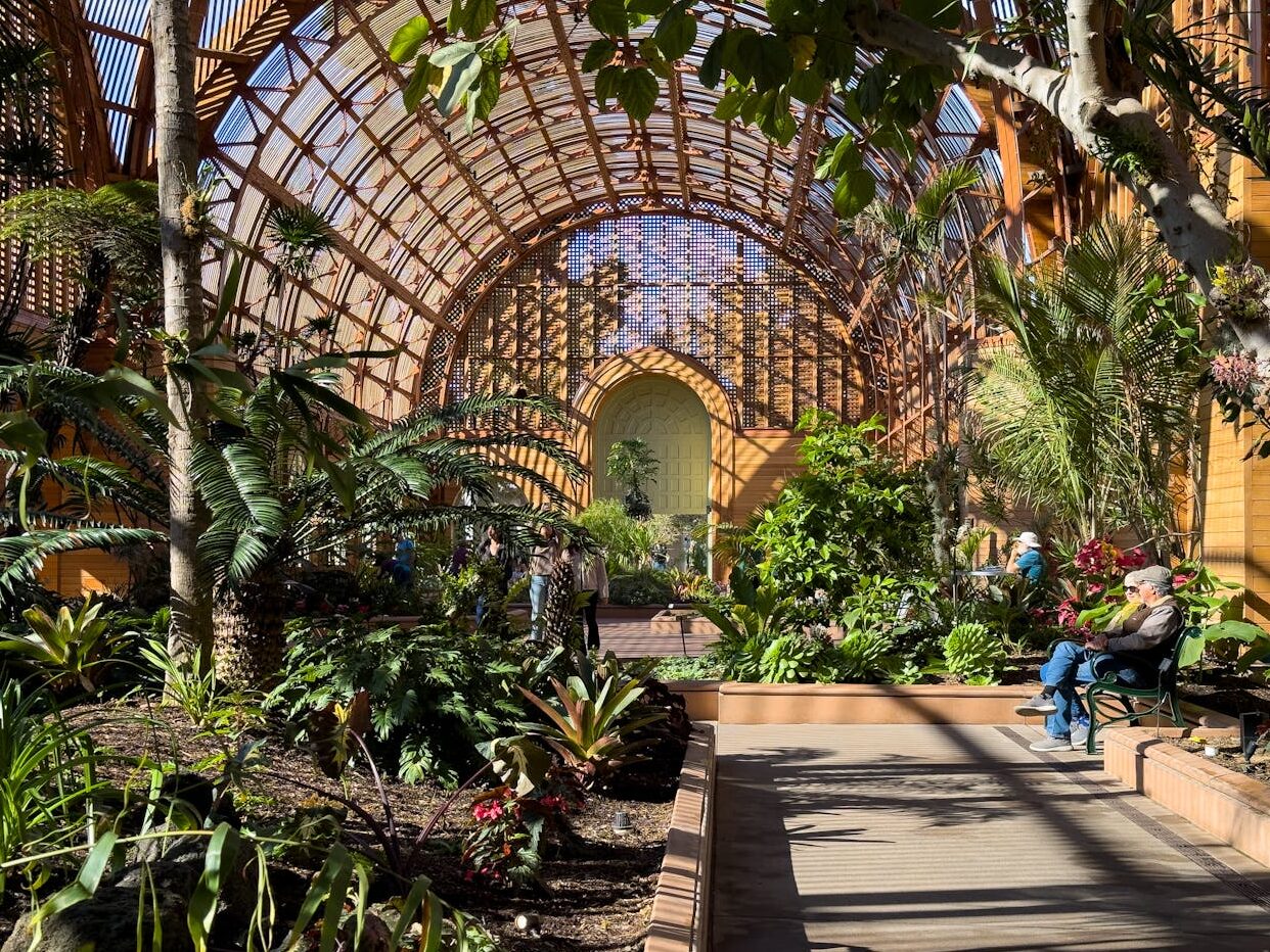 botanical building in balboa park