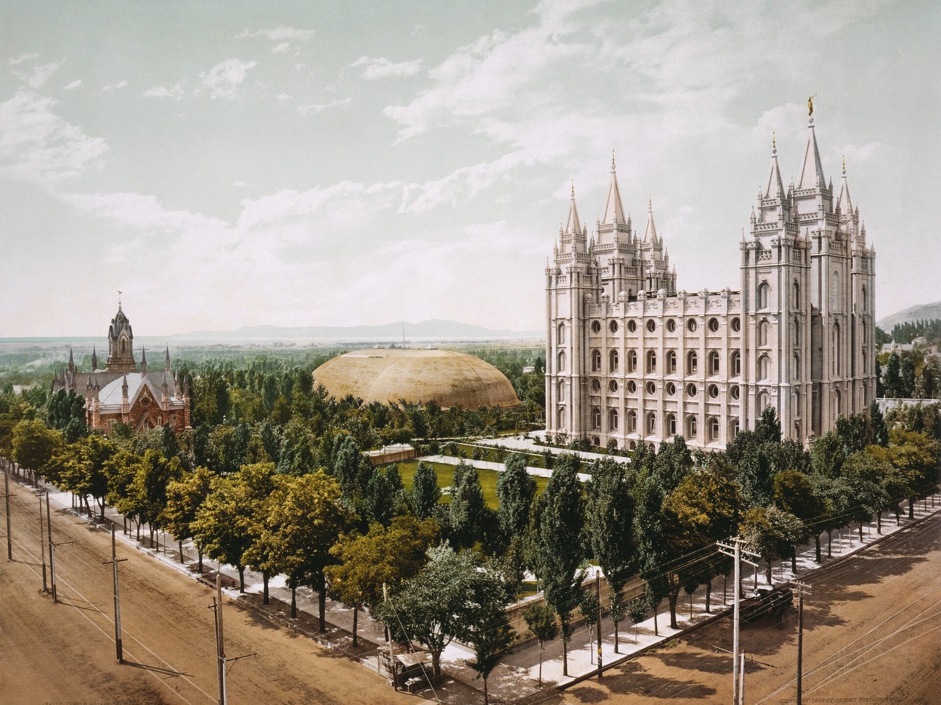 temple square church salt lake city