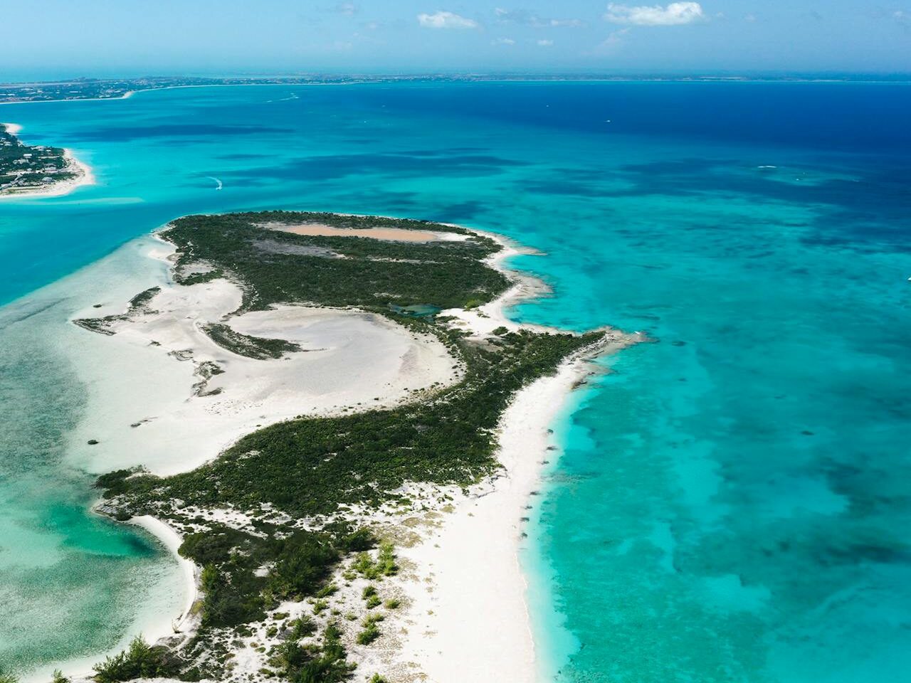 aerial photograph of a beach