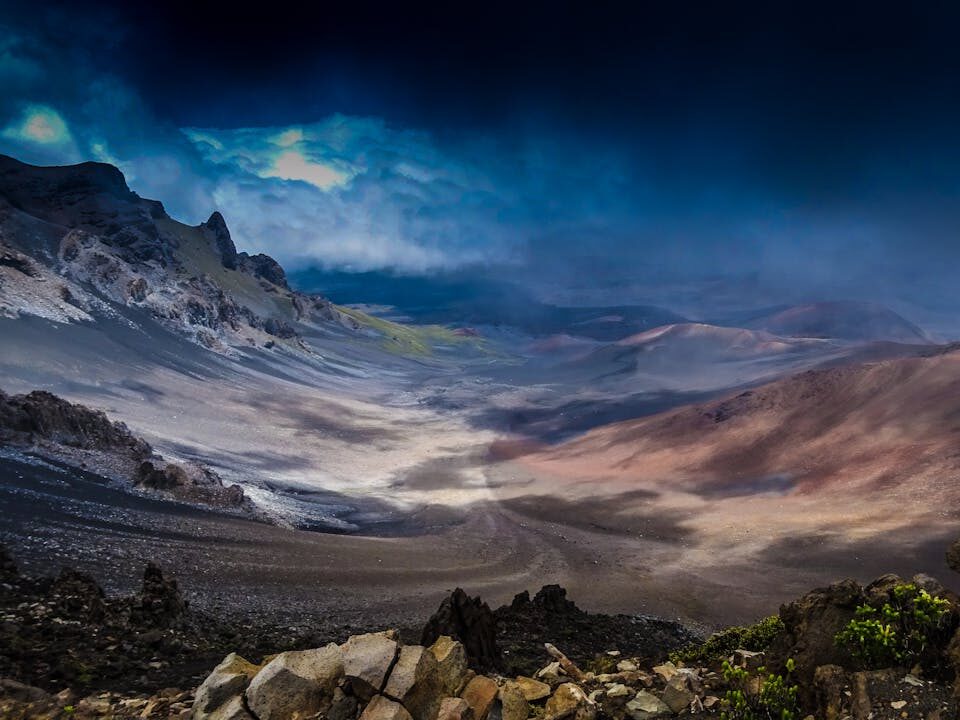 scenic view of mountains