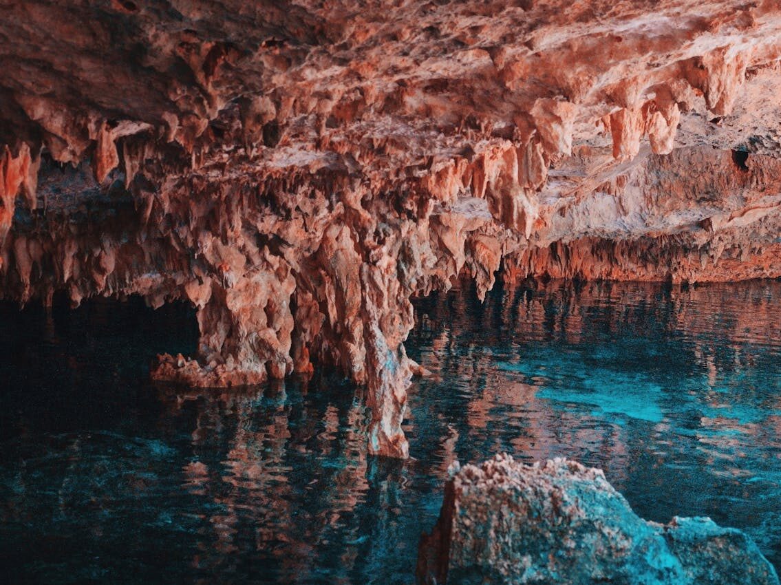 water under caved